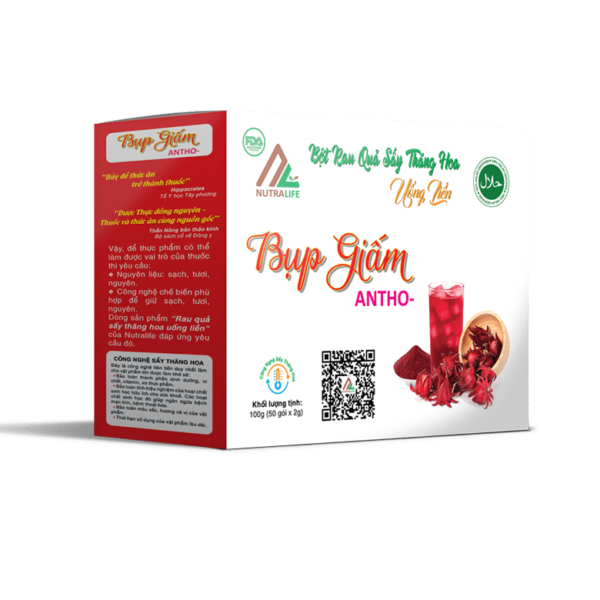 Bột Bụp Giấm sấy thăng hoa uống liền Nutralife 100g